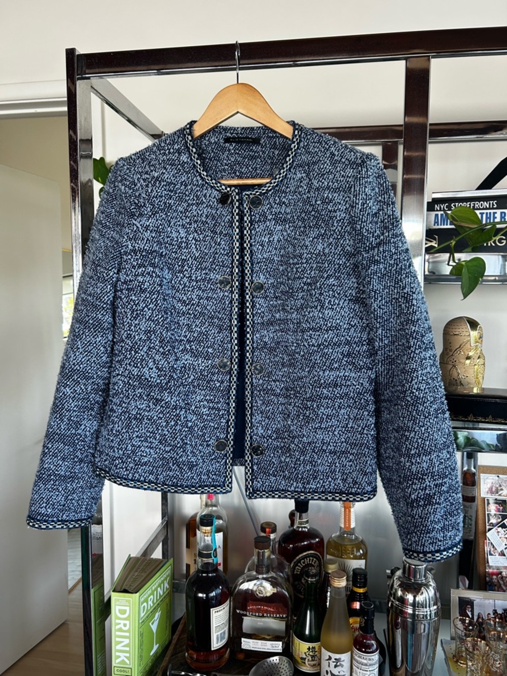 Ellie Tahari Dionne Tweed Jacket